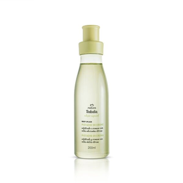 Body Splash Tododia Pistache em Creme 200ml