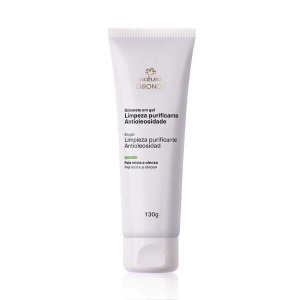 Jabón en gel Limpieza purificante antioleosidad Chronos Derma 130g