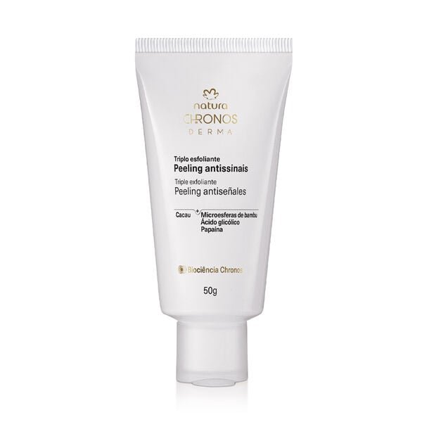 Triple exfoliante Peeling antiseñales Chronos Derma 50g