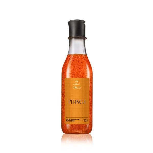Jabón liquido exfoliante para el cuerpo Ekos Pitanga 185ml