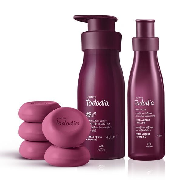 Kit Tododia Cereja Negra y Praliné (3 productos)