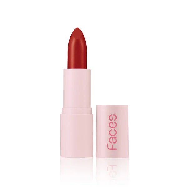Labial cremoso Natura Faces Vermelho Hot 3,5g