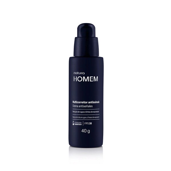 Crema antiseñales Natura Homem masculino 40g