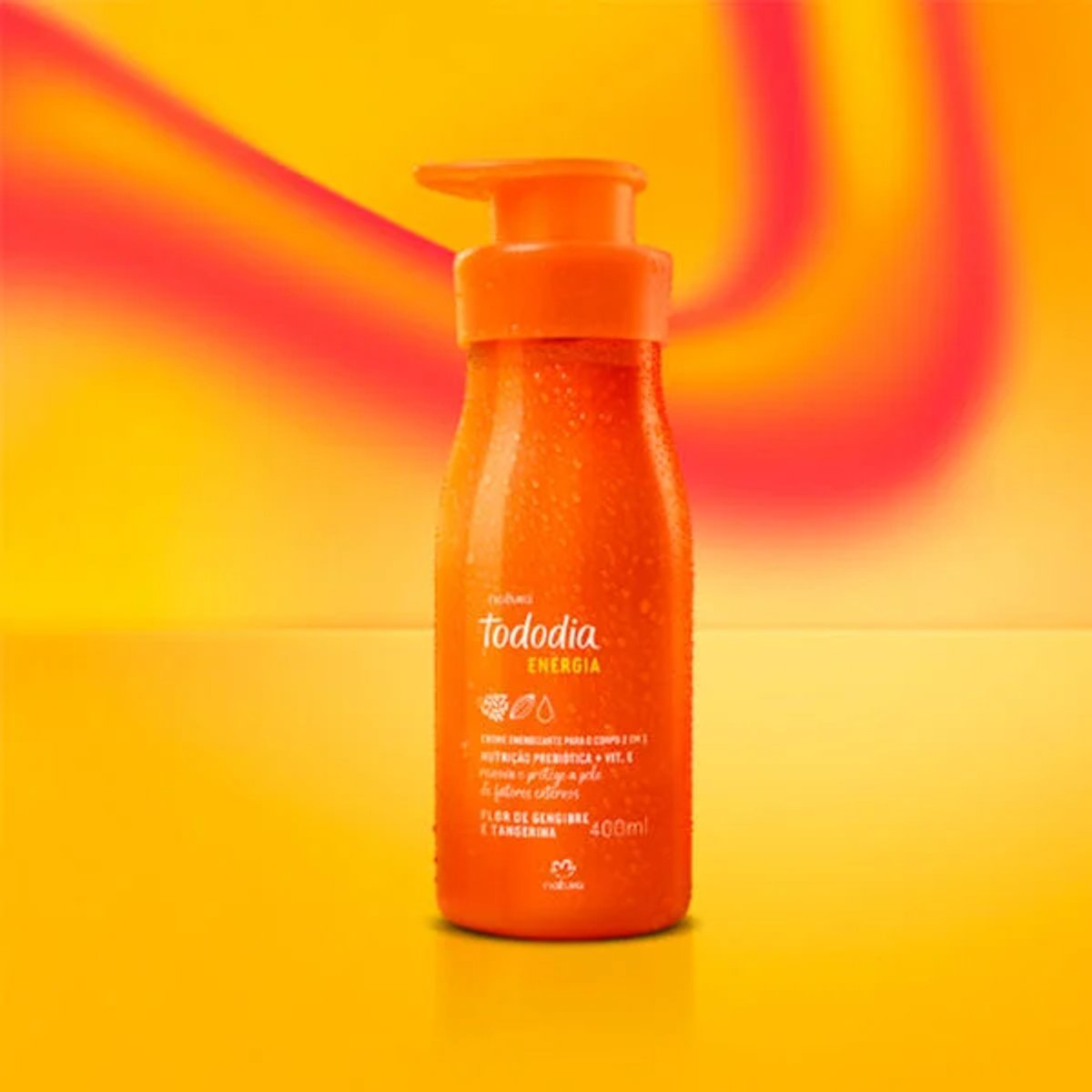 Crema para el cuerpo Energia Tododia Flor de Gengibre e Tangerina 400 ml - 2