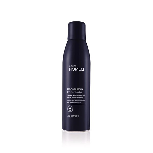 Espuma de afeitar Natura Homem masculino 200ml