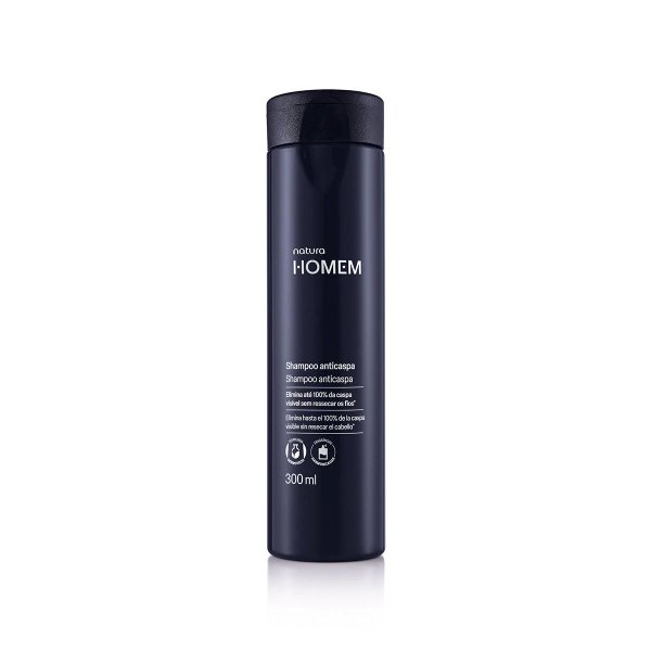 Shampoo anticaspa Natura Homem masculino 300ml