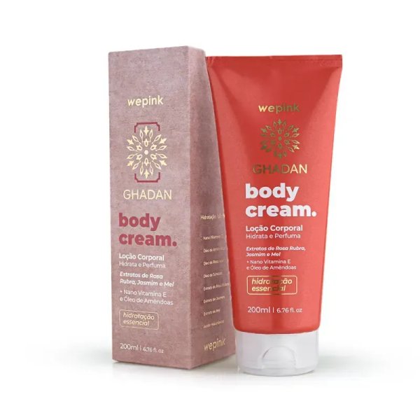 Body Cream Hidratante Wepink Ghadan  200ml