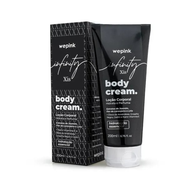 Body Cream Hidratante Wepink Infinity Xis 200ml