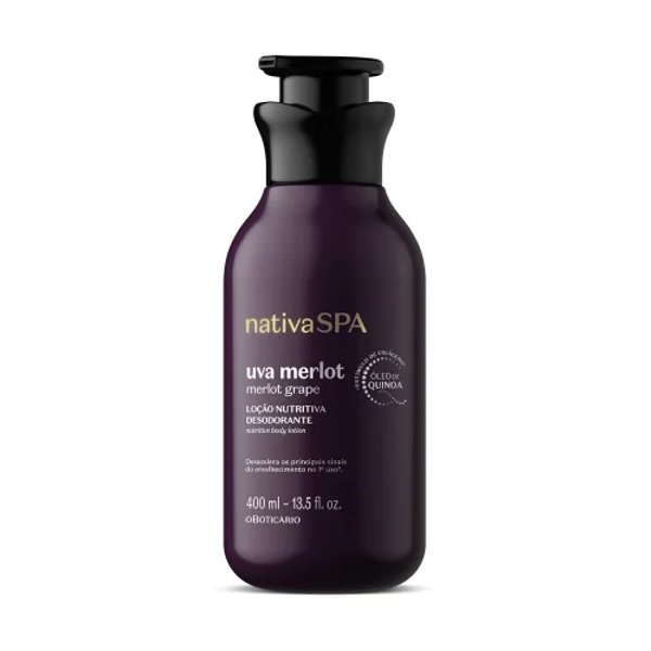 Loción Nutritiva Nativa Spa Uva Merlot 400ml