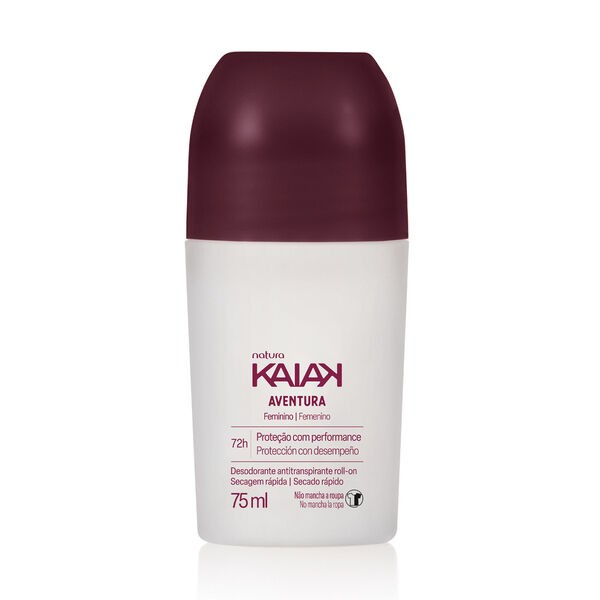 Desodorante antitranspirante roll-on Natura Kaiak Aventura femenino