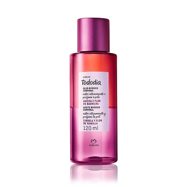 Aceite bifásico corporal Tododia Ameixa e flor de baunilha 120ml
