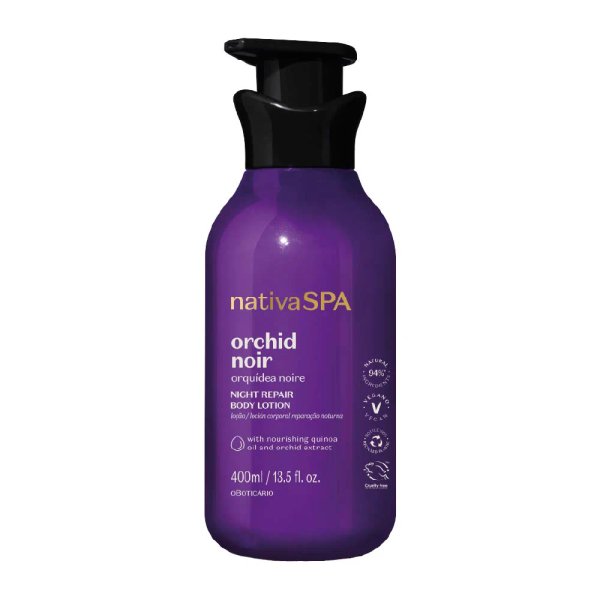 Loción Hidratante Corporal Nativa Spa Orquidea Noire 400ml