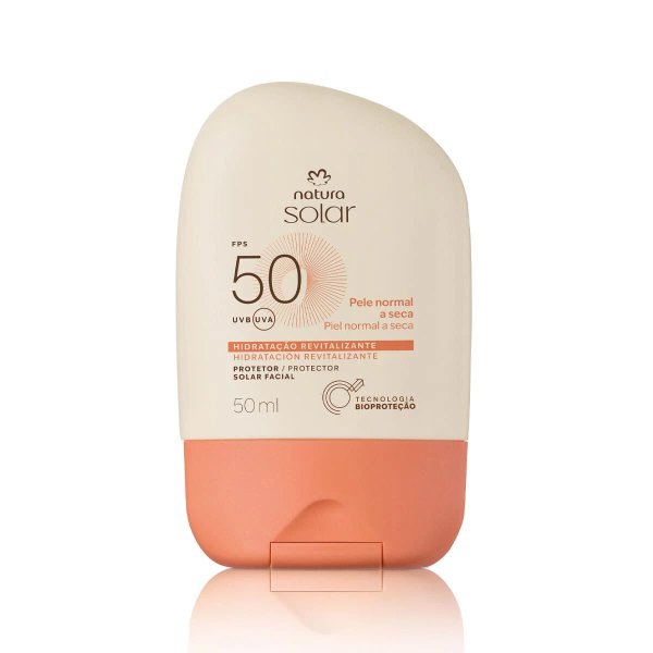 Protector Solar Facial piel normal a seca FPS 50 Natura Solar 50ml