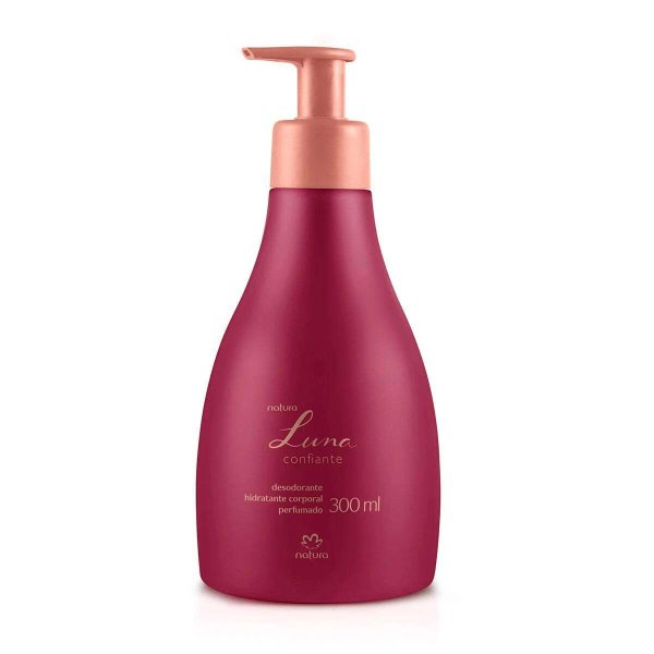 Hidratante corporal perfumado Natura Luna Confiante 300ml