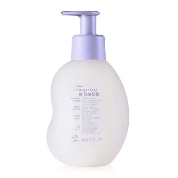 Jabón liquido Natura Mamãe e Bebê relajante 200ml