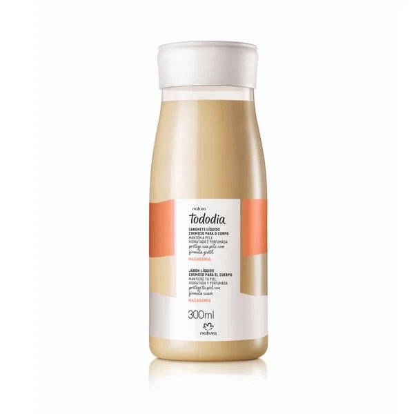 Jabón liquido cremoso para el cuerpo Tododia Macadamia 300ml