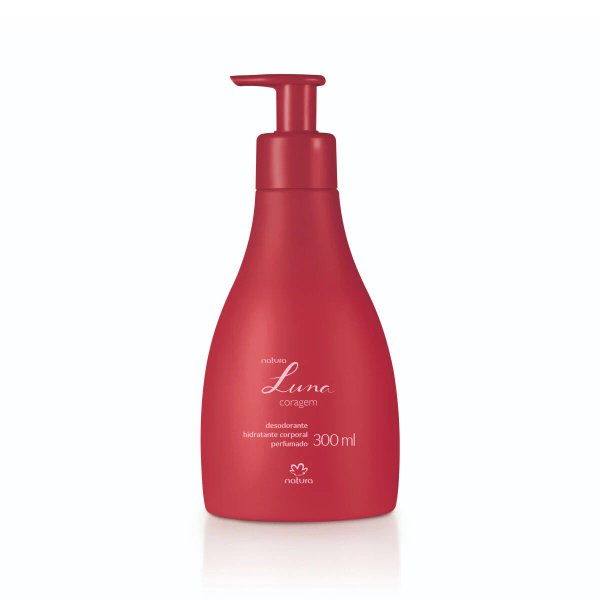 Hidratante corporal perfumado Natura Luna Coragem 300ml