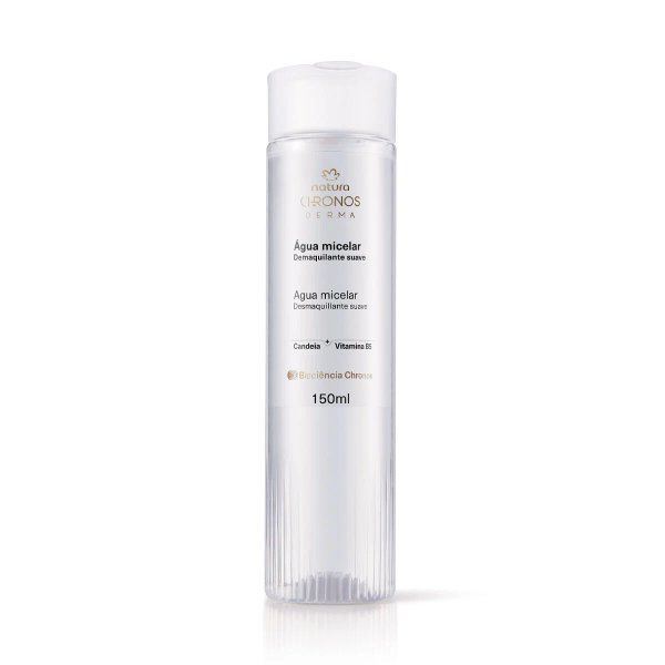 Agua micelar desmaquillante suave Chronos Derma 150ml