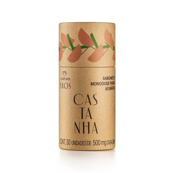 Jabón de manos monodosis Ekos Castanha 30X500mg