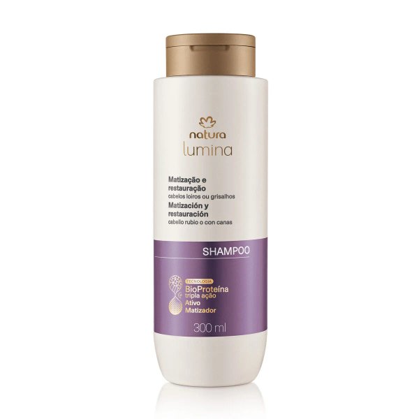 Shampoo matizador Lumina Matización y restauración 300ml