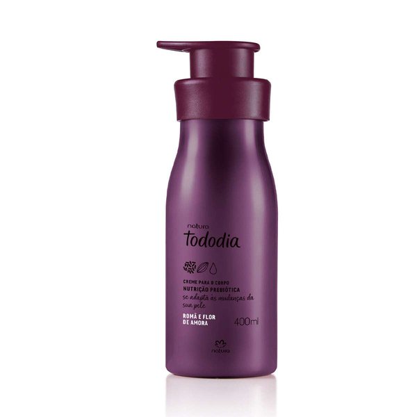 Crema para el cuerpo Tododia Romã e Flor de Amora 400ml