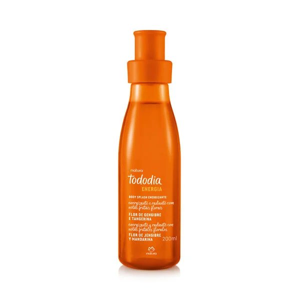 Body Splash Tododia Flor de Gengibre e Tangerina 200ml