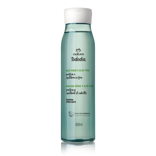 Shampoo Hidratante Tododia Maçã Verde e Aloe Vera 300ml
