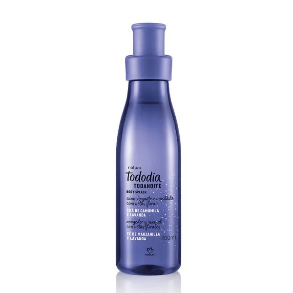 Body Splash Tododia Chá de Camomila e Lavanda  200ml