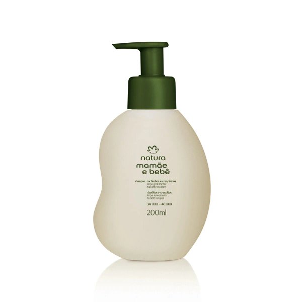 Shampoo Natura Mamãe e Bebê Rizaditos y crespitos 200ml