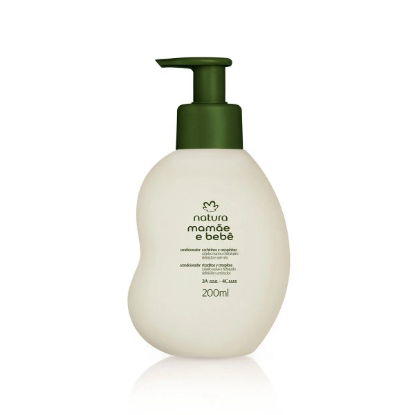 Acondicionador Natura Mamãe e Bebê Rizaditos y crespitos 200ml