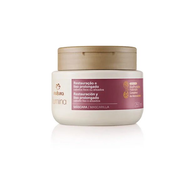 Máscara Lumina Restauradora para Restauração e Liso Prolongado 250ml