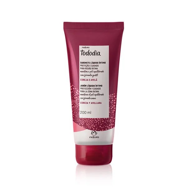 Jabón liquido intimo Tododia Cereja e Avelã 200ml