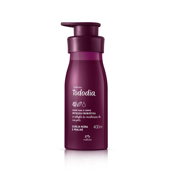Crema nutritiva para cuerpo Tododia Cereja negra e praline 400ml