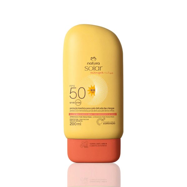 Protector Solar Infantil FPS 50 Natura Solar 200ml