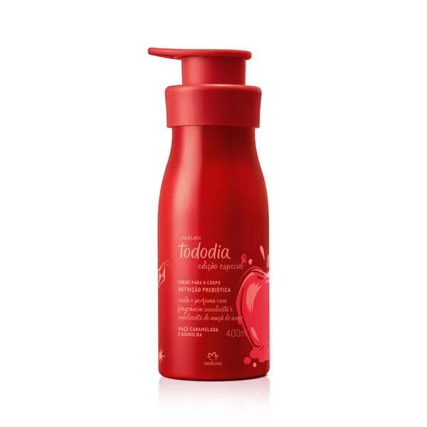 Crema nutritivo para el cuerpo Tododia Maçã Caramelada e Baunilha 400ml