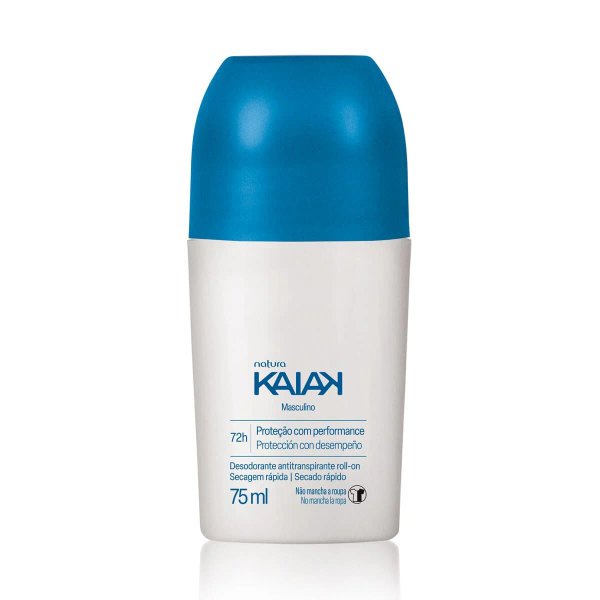 Desodorante Antitranspirante Roll-on Kaiak masculino 75ml