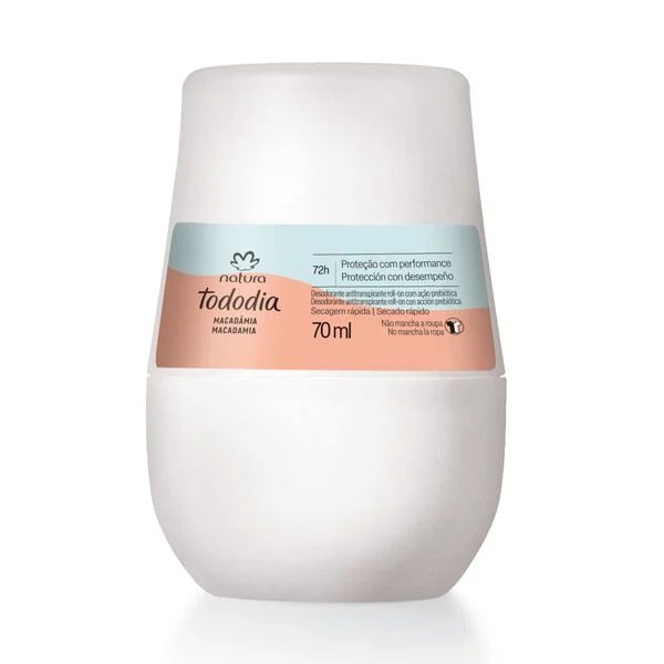 Desodorante Antitranspirante Roll-on Tododia Macadamia 70ml