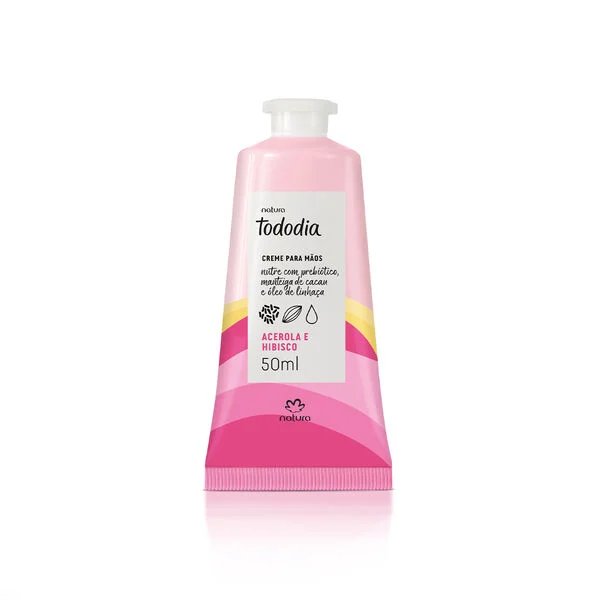 Crema nutritiva para las manos Tododia Acerola e hibisco 50ml