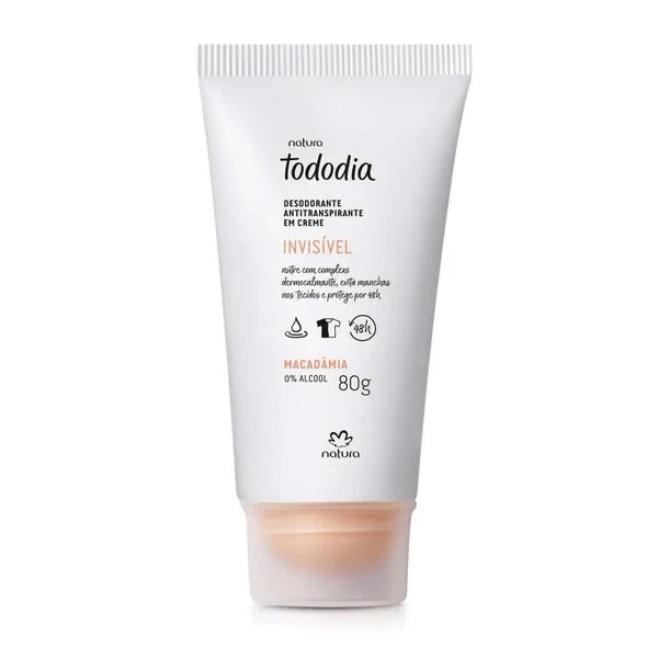 Desodorante antitranspirante en crema Tododia Macadamia 80g
