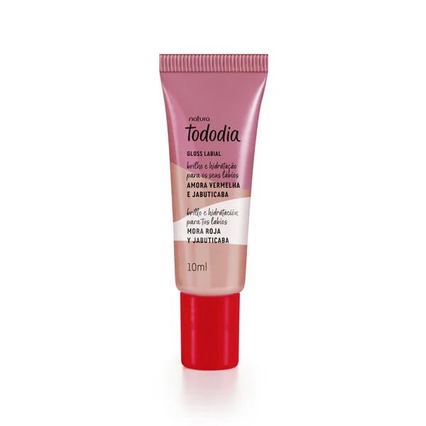 Gloss Labial Tododia Mora Roja y Jabuticaba 10ml