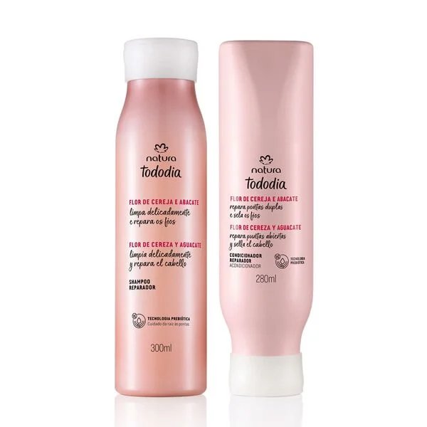 Kit Reparador Tododia Flor de Cereja e Abacate (2 productos)