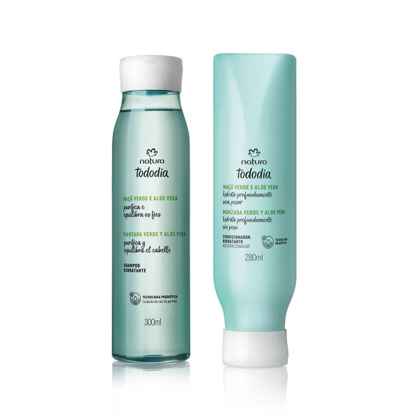 Kit Tododia Hidratación Maçã Verde e Aloe Vera (2 productos)