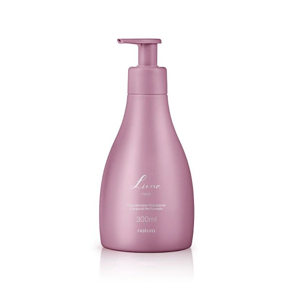 Hidratante corporal perfumado Natura Luna Rosé 300ml