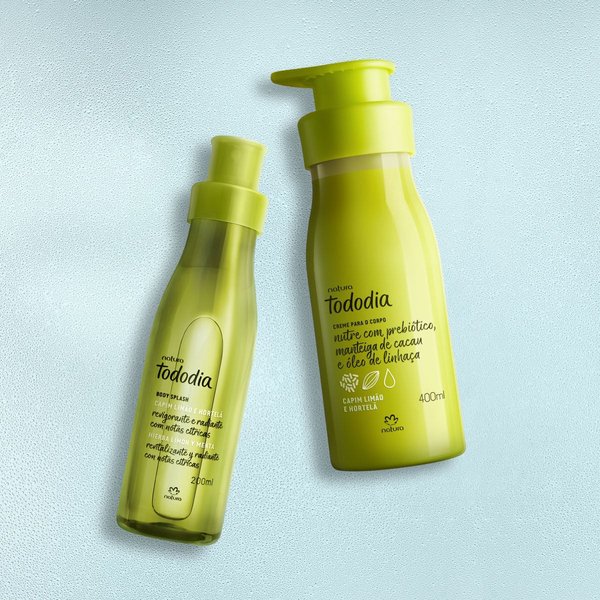 Kit Tododia Capim Limão e Hortelã (2 produtos)