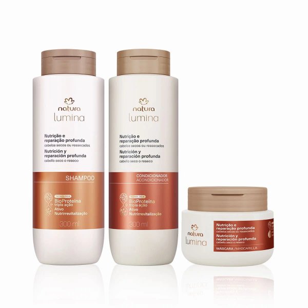 Kit Lumina Anticaída e crecimiento (3 productos)