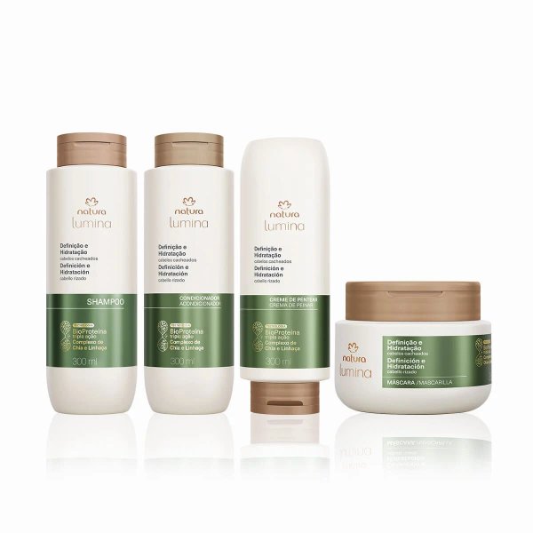 Kit Lumina Definición e Hidratación cabello rizado (4 productos)