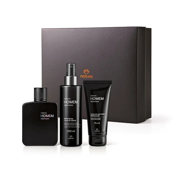 Presente Dia del Padre Natura Homem Identidad Completo (3 produtos)