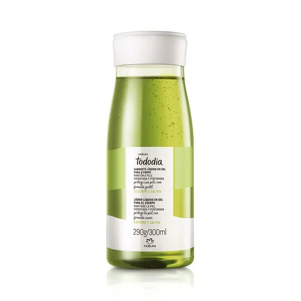 Jabón liquido en gel Tododia Alecrim e Sálvia 300ml