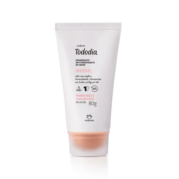 Desodorante antitranspirante en crema Tododia Manga Rosa e Agua de Coco 80g