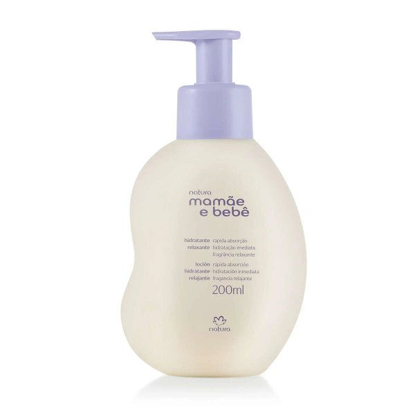 Hidratante Natura Mamãe e Bebê relajante 200ml